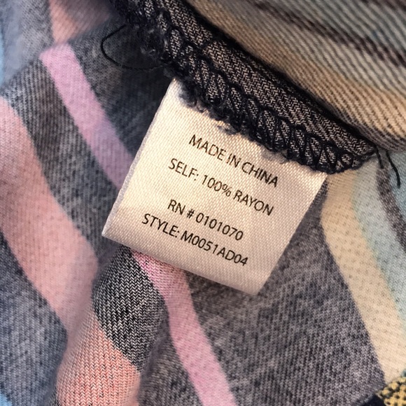 Navy blue multi color small dress - Picture 7 of 8